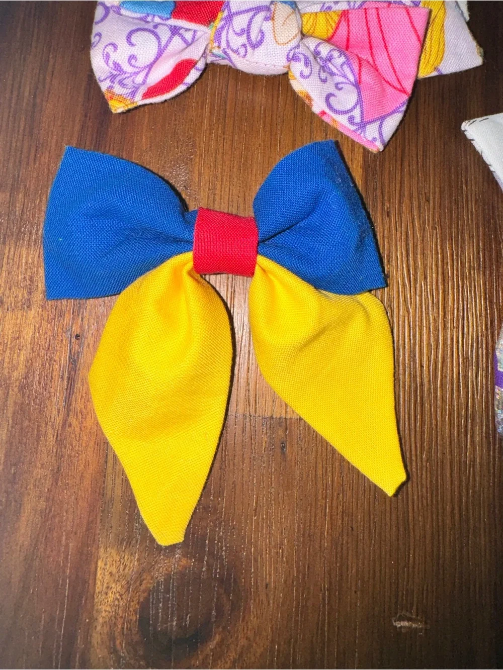Disney Hair Bow Bundle Lot - Handmade Boutique Bows - Princess & Character Theme